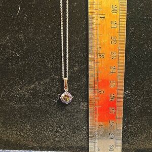 Elegant Mystic/Purple Pendant Necklace